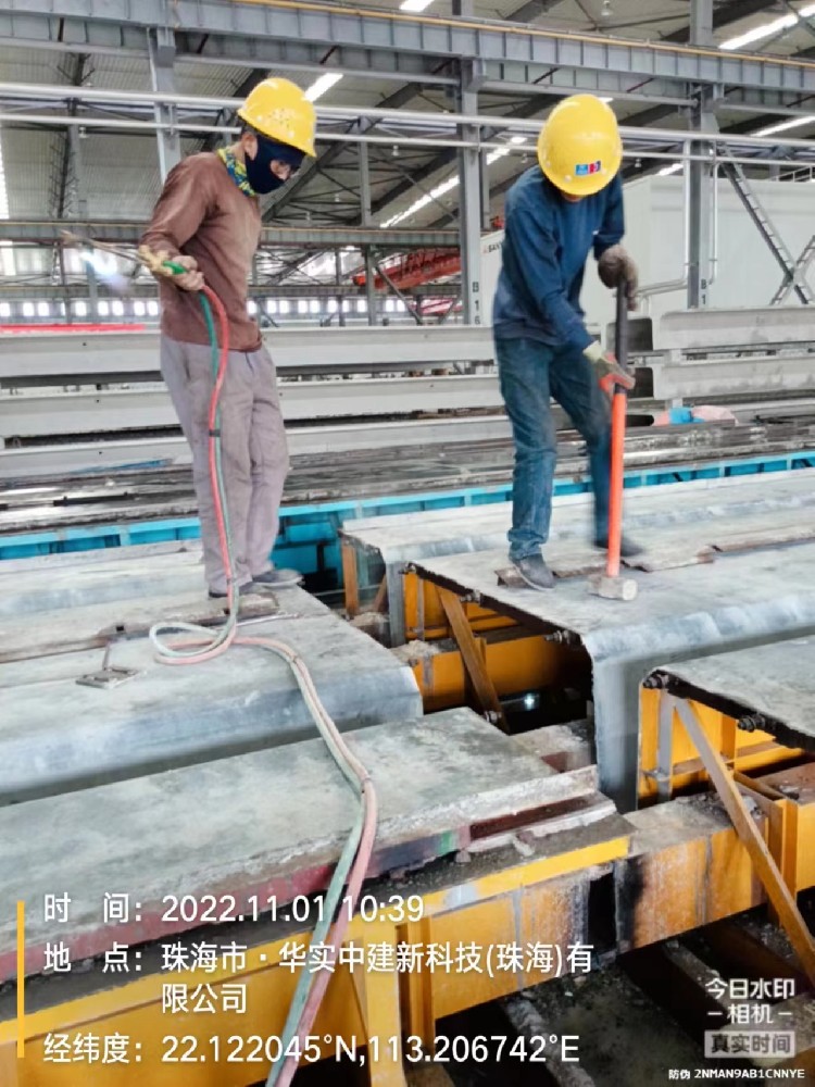 珠海化石中建施工现场