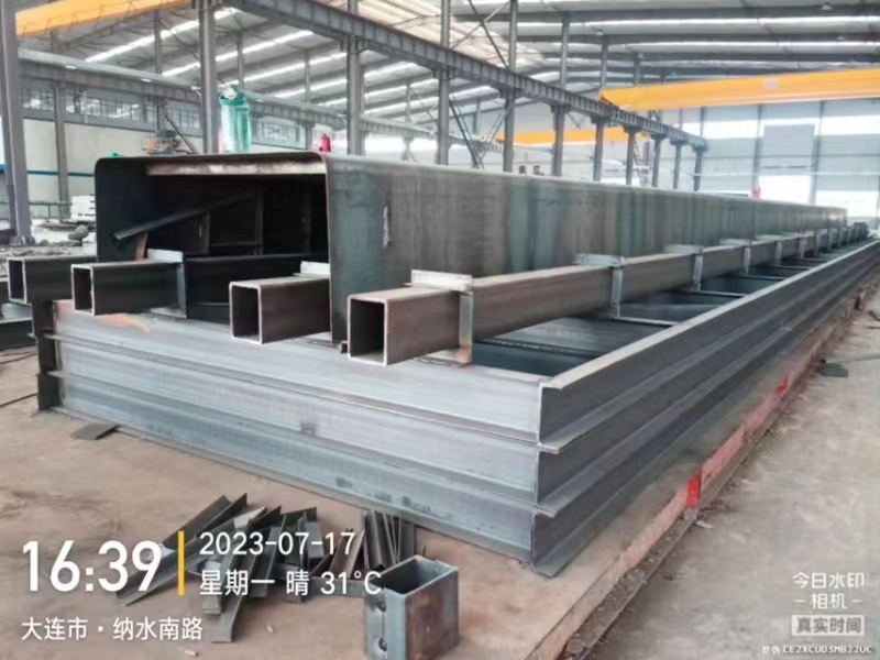 大连双T板模具施工现场