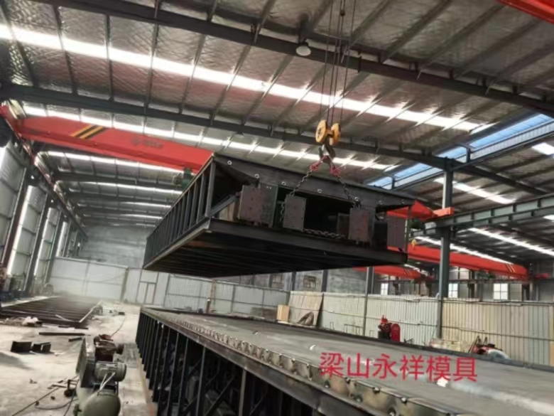 厂内加工制作双T板模具